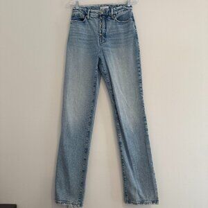 Good American Good Boy Straight Jeans | INDIGO381
